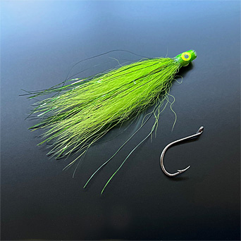 ArcticFox Tube Fly - Chartreuse