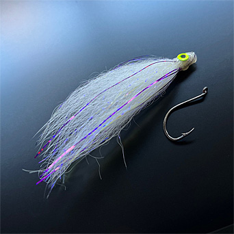 ArcticFox Tube Fly - Pond Smelt (White)