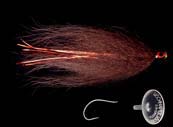 ArcticFox Tube Fly - Vampire (Drk Brown)