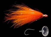 ArcticFox Tube Fly - Orange