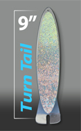 LARGE - Swarm™ TURN TAIL Blade - CRUSHED ICE